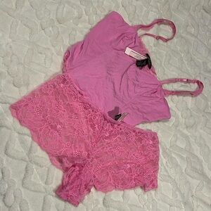 VS sexy pink pajamas. Ultra soft. Never worn. With tags.